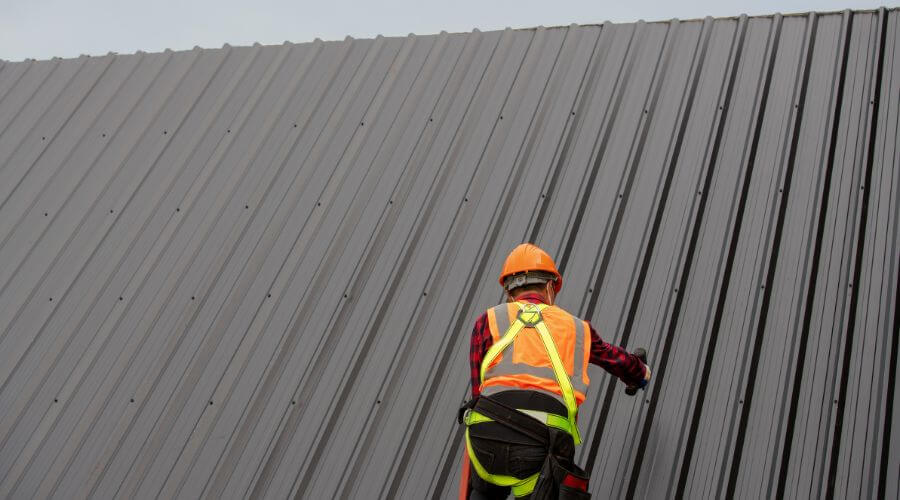 Professional metal roof installation services in South Hero, VT